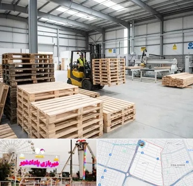 پالت چوبی در پادادشهر اهواز 