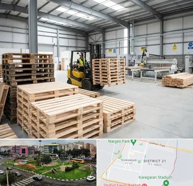 پالت چوبی در تهرانسر 