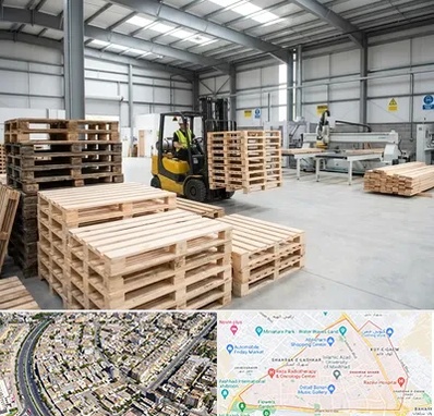 پالت چوبی در شهرک غرب مشهد