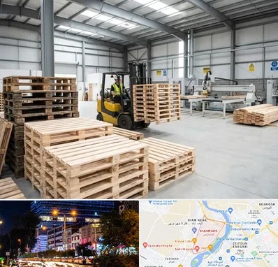 پالت چوبی در کیانپارس اهواز 