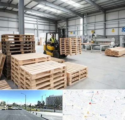 پالت چوبی در بلوار کلاهدوز مشهد