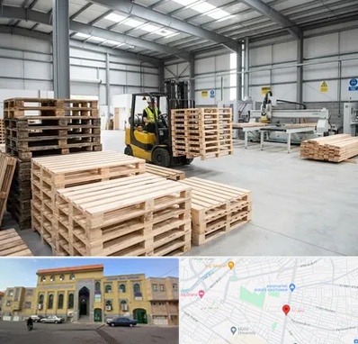 پالت چوبی در زنبیل آباد قم 