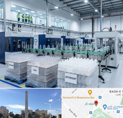 بطری پت در فلکه گاز شیراز