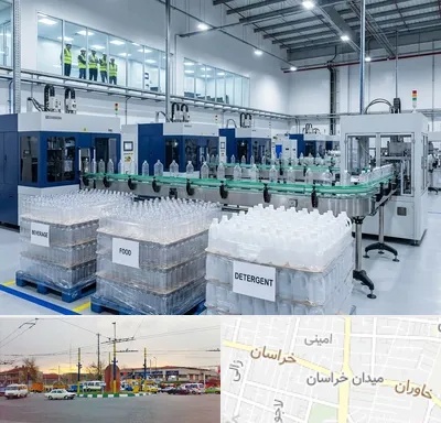بطری پت در میدان خراسان