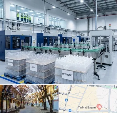 بطری پت در تربیت تبریز 