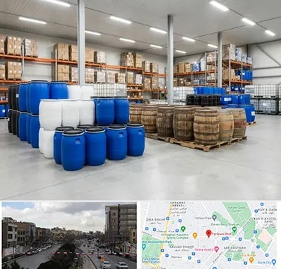 بشکه در بلوار فردوسی مشهد