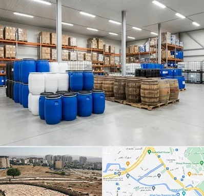 بشکه در کوی وحدت شیراز