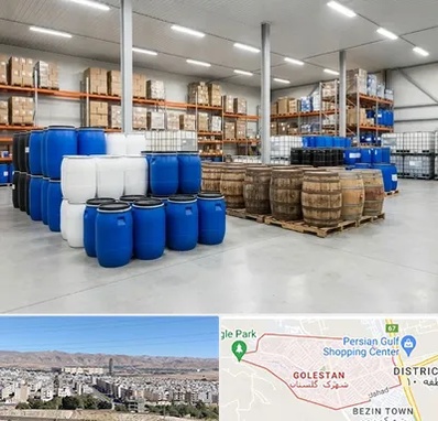 بشکه در شهرک گلستان شیراز 