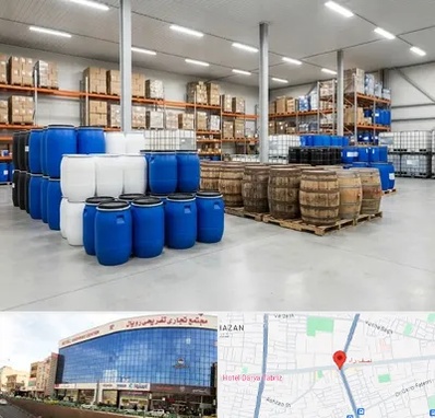 بشکه در نصف راه تبریز