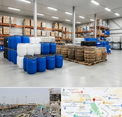 بشکه در بلوار توس مشهد