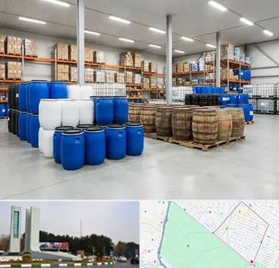 بشکه در بلوار فلسیطین مشهد