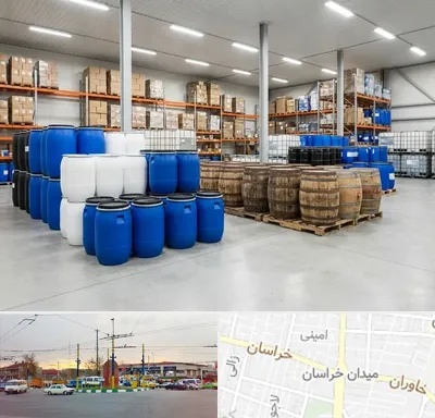 بشکه در میدان خراسان