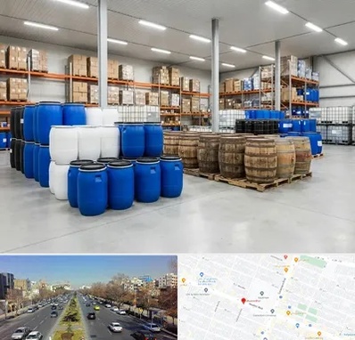 بشکه در بلوار معلم مشهد