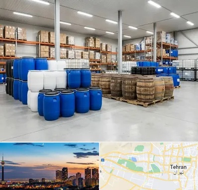 بشکه در غرب تهران 