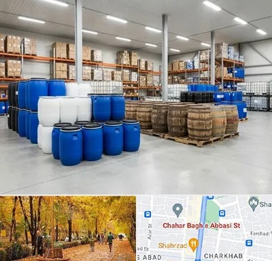 بشکه در چهارباغ اصفهان