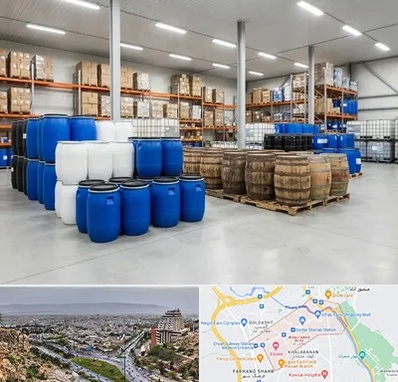 بشکه در معالی آباد شیراز 