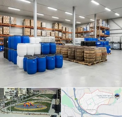 بشکه در مرزداران تبریز