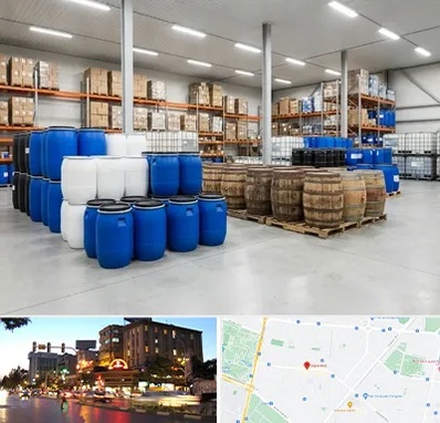 بشکه در بلوار سجاد مشهد