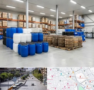 بشکه در خیابان زند شیراز 