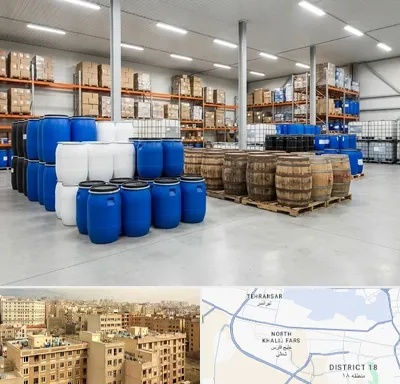 بشکه در جنوب غرب تهران
