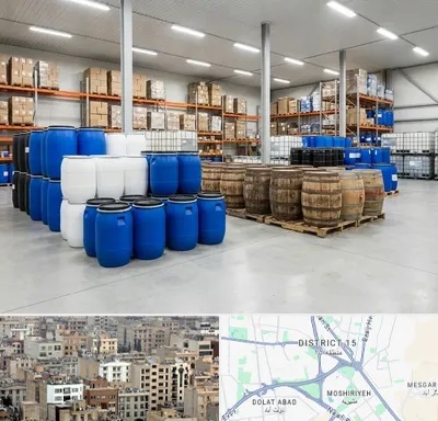 بشکه در جنوب شرق تهران