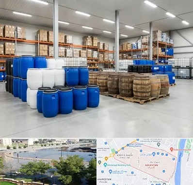 بشکه در گلستان اهواز