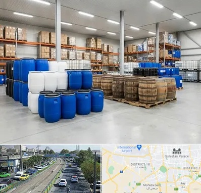 بشکه در جنوب تهران