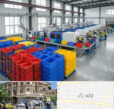 سبد پلاستیکی در لاله زار