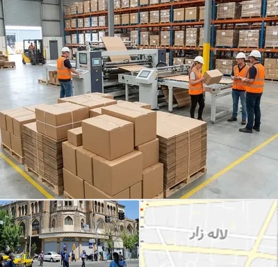 کارتن بسته بندی در لاله زار