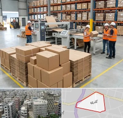 کارتن بسته بندی در آذری