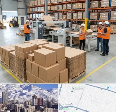 کارتن بسته بندی در ازگل