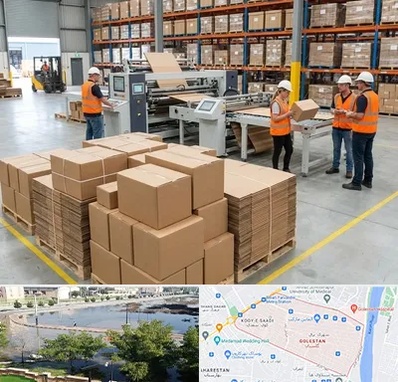 کارتن بسته بندی در گلستان اهواز