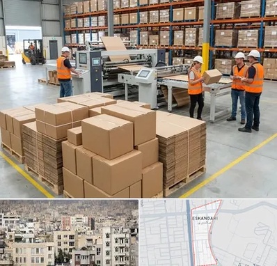 کارتن بسته بندی در اسکندری 
