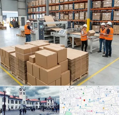 کارتن بسته بندی در میدان شهرداری رشت 