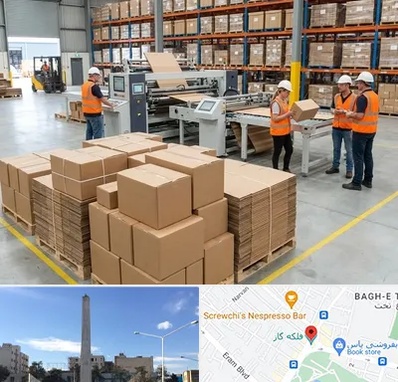 کارتن بسته بندی در فلکه گاز شیراز 