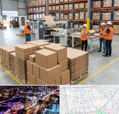 کارتن بسته بندی در منظریه رشت