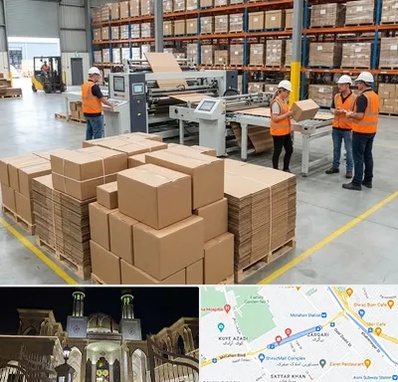 کارتن بسته بندی در زرگری شیراز