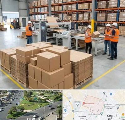 کارتن بسته بندی در شاهین ویلا کرج 