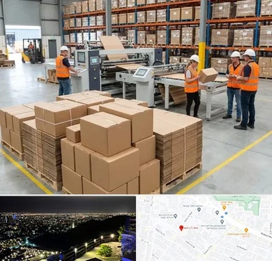 کارتن بسته بندی در هفت تیر مشهد