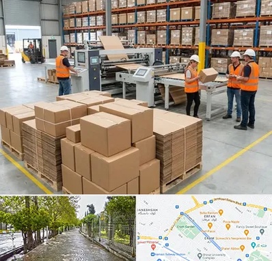 کارتن بسته بندی در خیابان ارم شیراز 