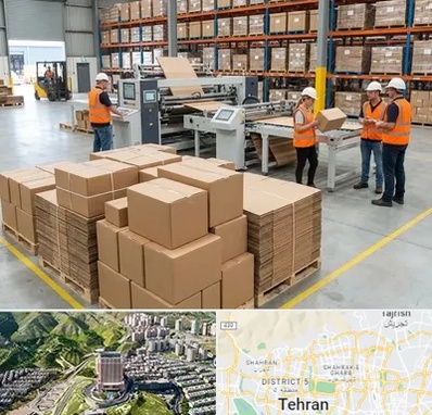 کارتن بسته بندی در شمال تهران 