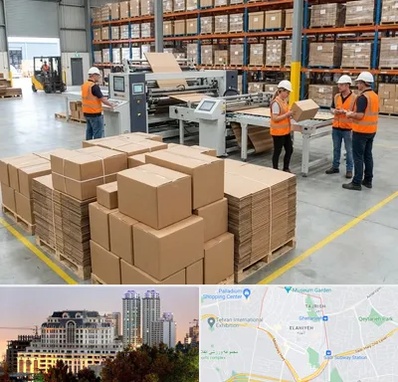 کارتن بسته بندی در فرشته 