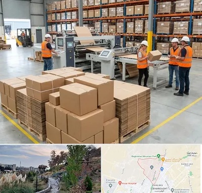 کارتن بسته بندی در باغستان کرج 