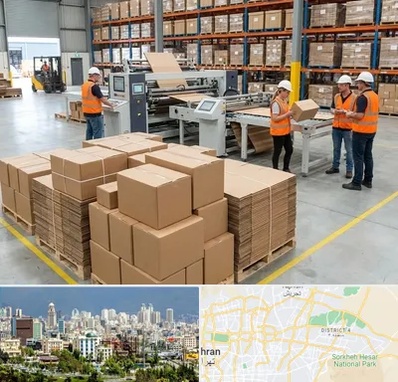 کارتن بسته بندی در شرق تهران