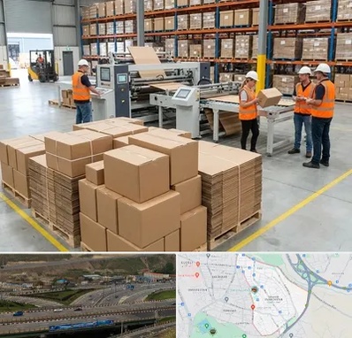 کارتن بسته بندی در یاغچیان تبریز 