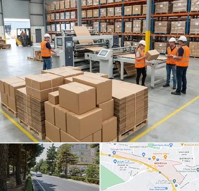 کارتن بسته بندی در مهرویلا کرج