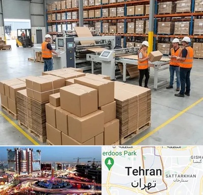 کارتن بسته بندی در صادقیه