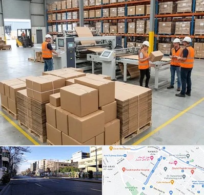 کارتن بسته بندی در خیابان ملاصدرا شیراز 