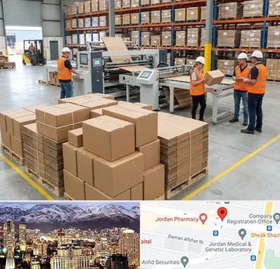 کارتن بسته بندی در جردن