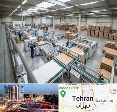 کارتن سازی در صادقیه 